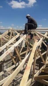 Roof Trusses and Roof Cover - Fernridge, Fourways