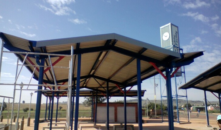 Taxi Rank in Legae, Johannesburg